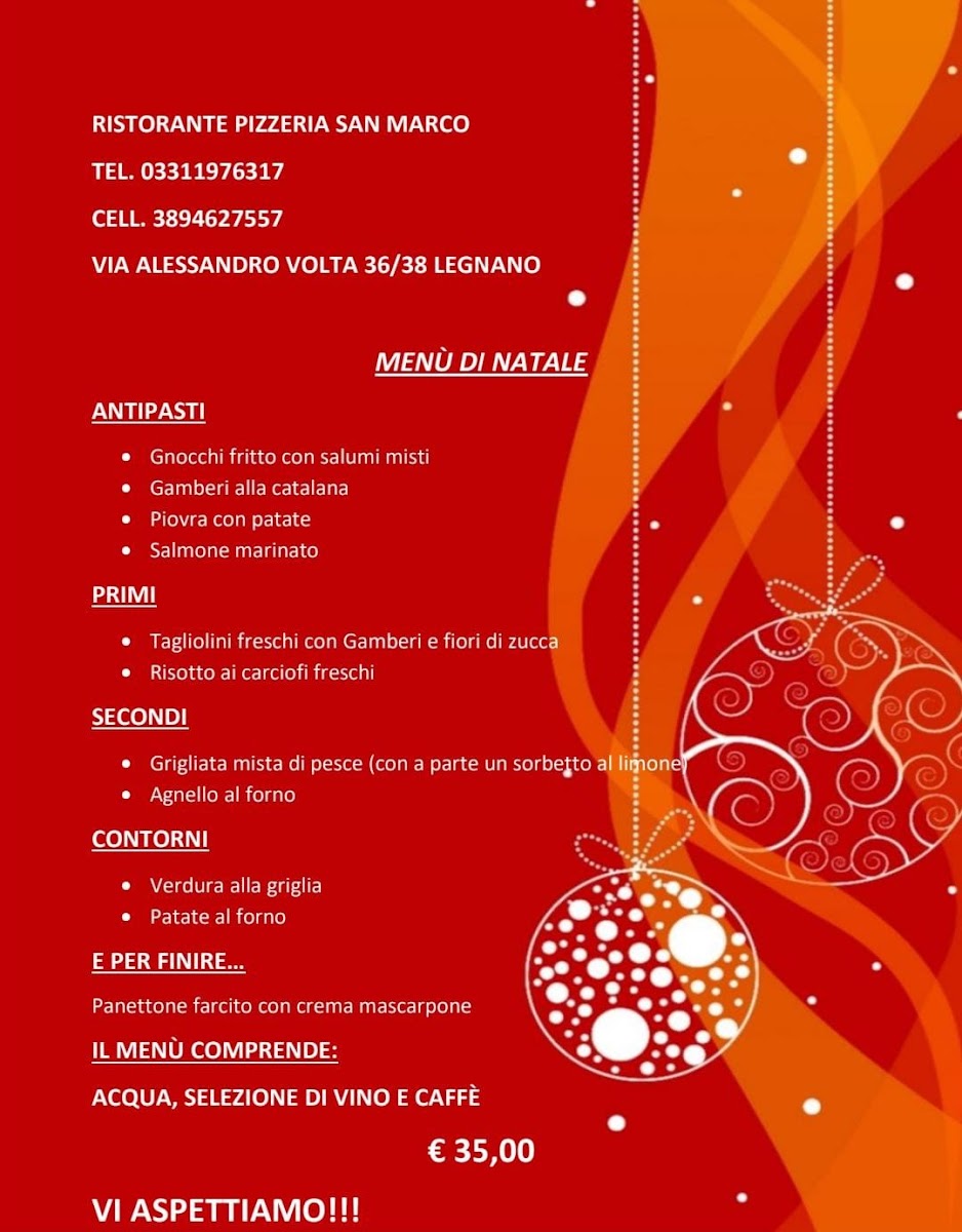 Menu Ristorante Pizzeria San Marco-6